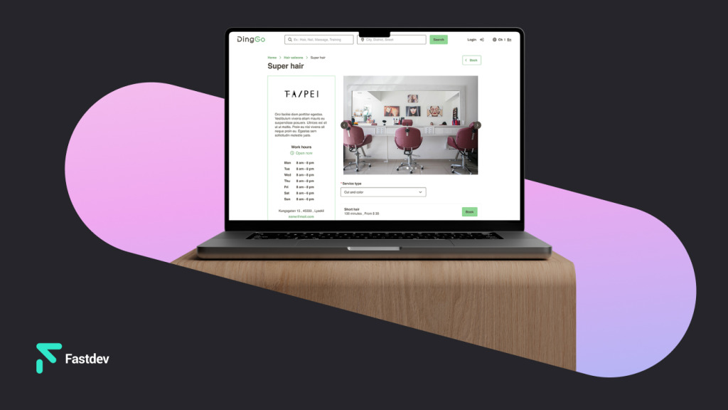 This images shows DingGo — Victoria's unique booking system.